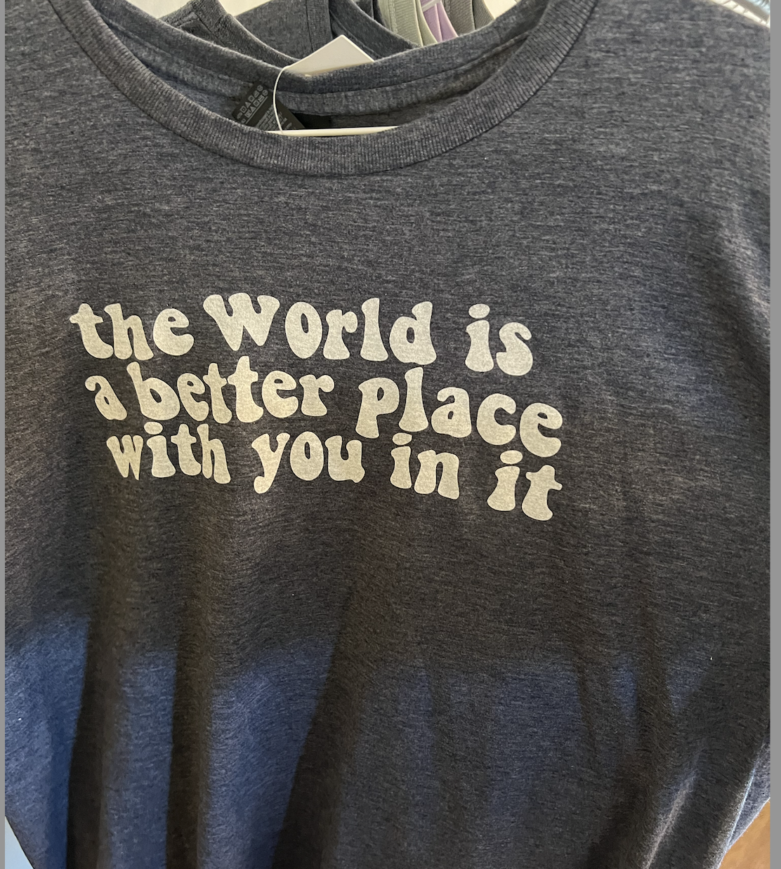 World Tshirt Blue